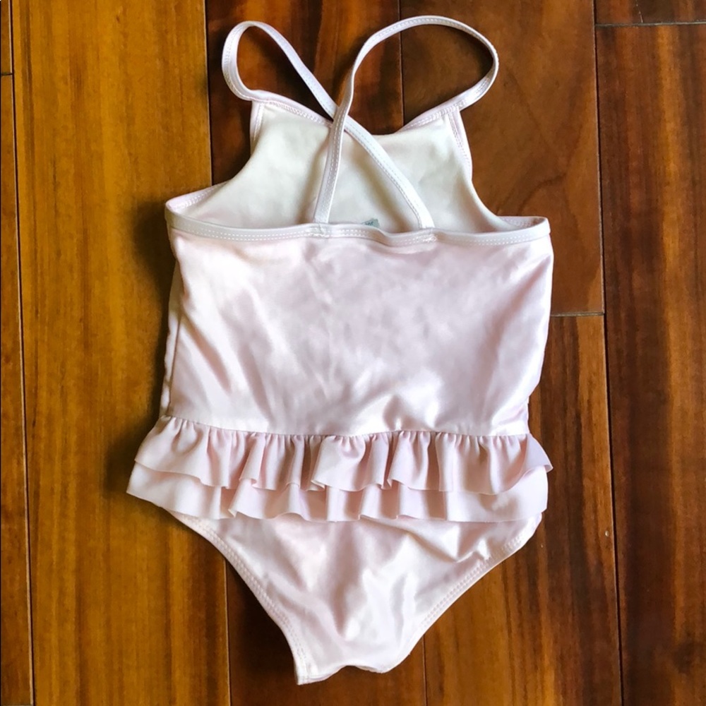 Disney Minnie Ruffle Swimsuit - Size 4T - Picture 2 of 2